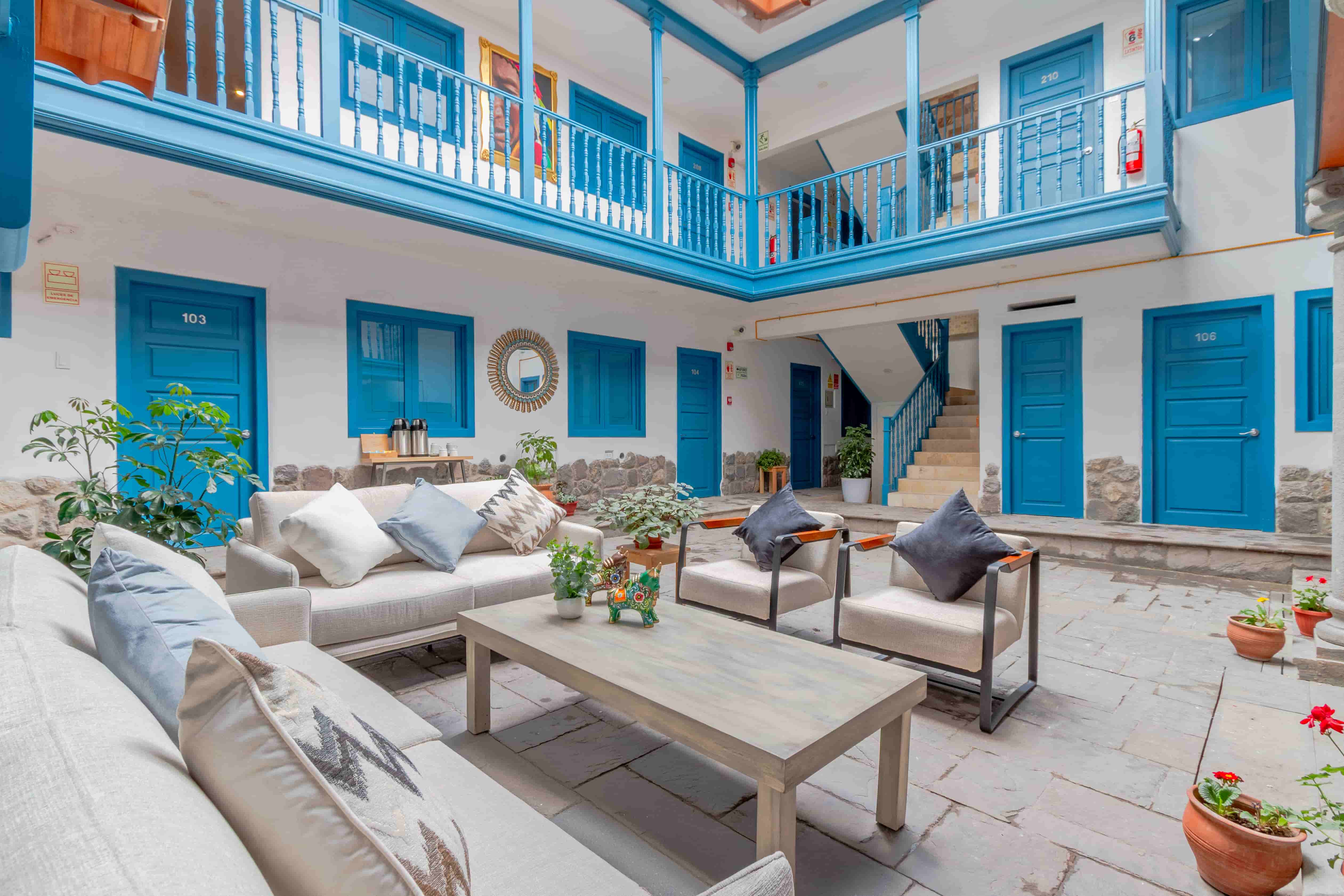 Patio interior